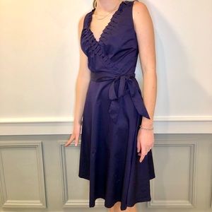 Mango/MNG Suit Navy Sleeveless Dress